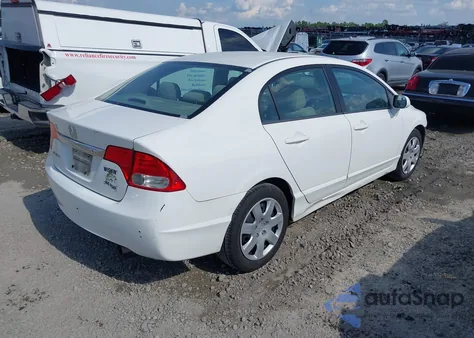 2010 Honda Civic Lx из США, поврежденный, VIN 2HGFA1F57AH566624